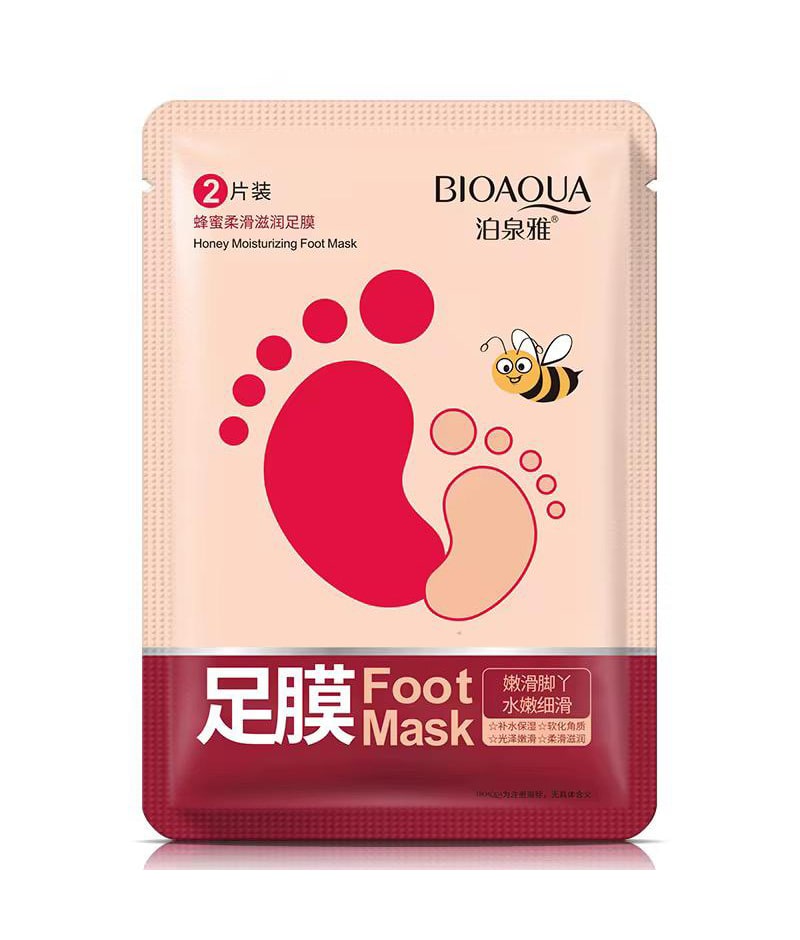 ماسک پا عسل مدل جورابی